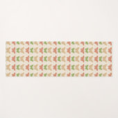 Decoratieve vlinderpatronen op de achtergrond van  yogamat (Voorkant (horizontaal))