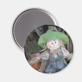 Decoratieve vogelverschrikker magneet (Voorkant / Achterkant)