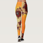 Decoratieve vrouwelijke Leggings (Achterkant)