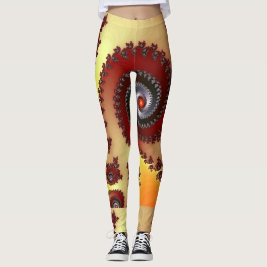 Decoratieve vrouwelijke Leggings (Voorkant)