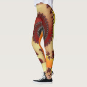 Decoratieve vrouwelijke Leggings (Links)