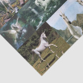 Decoratieve weefselpapiereenhoorns tissuepapier (Detail)