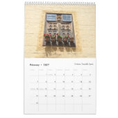 Decoratieve Windows van 12 maanden Kalender (Feb 2027)