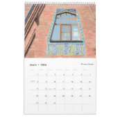 Decoratieve Windows van 12 maanden Kalender (Mar 2026)