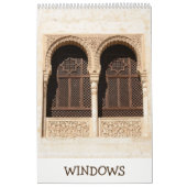 Decoratieve Windows van 12 maanden Kalender (Hoes)