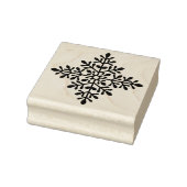 Decoratieve winter sneeuwvlok vorm rubberstempel (Stempel)