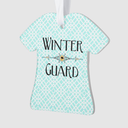 Decoratieve wintergarde ornament (voorkant)