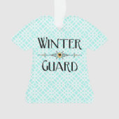 Decoratieve wintergarde ornament (voorkant)