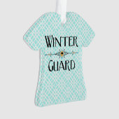 Decoratieve wintergarde ornament (voorkant)