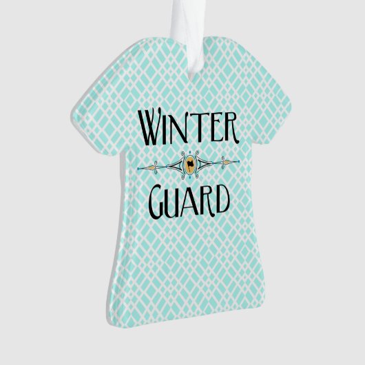 Decoratieve wintergarde ornament (voorkant)