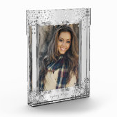 Decoratieve witte en zilverConfetti - DIY foto (Links)