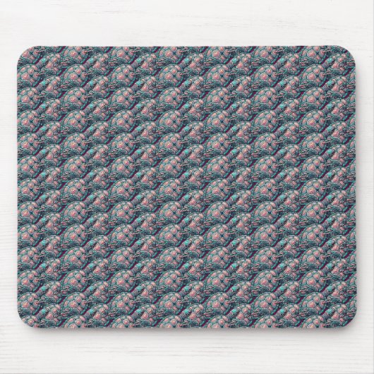 decoratieve Zeeen schildpad Muismat (Voorkant)