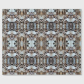 Decoratieve zeeschelpen Pattern Summer Natural Bro Cadeaupapier (Vlak)