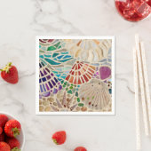Decoratieve zeeschelpen servet (Insitu)