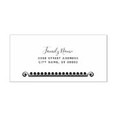 Decoratieve zelfinkkende rubberen stempel (Design)