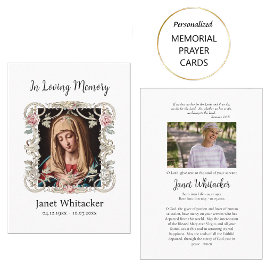 Decoratieve Zilveren Lijst Rozen Funeral Prayer Ka Plaatskaartje