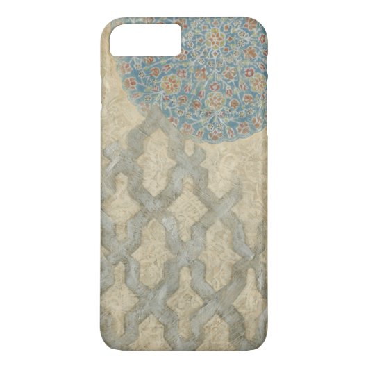 Decoratieve Zilveren Tapijt Bloemstuk Case-Mate iPhone Case (Achterkant)