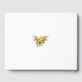 Decoratieve Zomer Bloemen Bruiloft Gastenboek