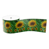 decoratieve zonnebloemen met lint (Spoel)