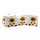 decoratieve zonnebloemen met lint (Spoel)