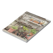 Decorations on wooden fence, Catalina Island; Notitieblok (Linkerzijde)