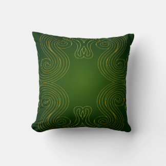 Decorative abstract ornament with spiral motifs kussen