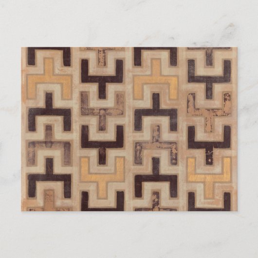 Decorative African Mudcloth Pattern Briefkaart (Voorkant)