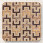 Decorative African Mudcloth Pattern Drankjes Onderzetter (Voorkant)