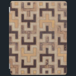 Decorative African Mudcloth Pattern iPad Cover<br><div class="desc">Decorative African mudcloth pattern by Norman Wyatt Jr. featuring geometric shapes that seem to fit together. Fans of Tetris or geometric shapes should make this purchase today!</div>