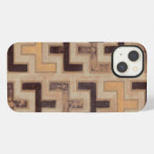 Decorative African Mudcloth Pattern iPhone Hoesje (Achterkant horizontaal)