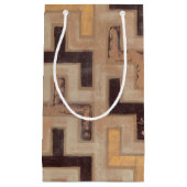 Decorative African Mudcloth Pattern Klein Cadeauzakje (Voorkant)