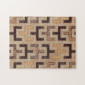Decorative African Mudcloth Pattern Legpuzzel (Horizontaal)
