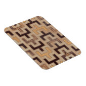 Decorative African Mudcloth Pattern Magneet (Rechterzijde)