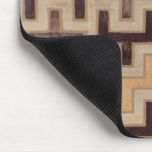 Decorative African Mudcloth Pattern Muismat (Hoek)