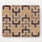 Decorative African Mudcloth Pattern Muismat (Voorkant)