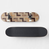Decorative African Mudcloth Pattern Skateboard (Horizontaal)