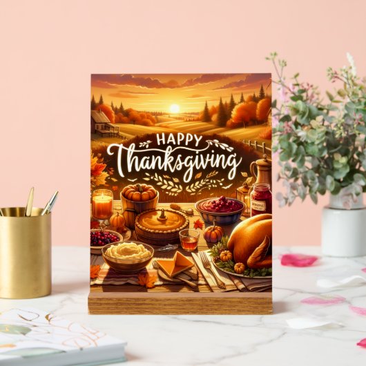 Decorative block acryl bord (Huwelijk)