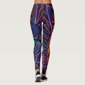 Decorative Cat by Louis Wain Leggings (Achterkant)