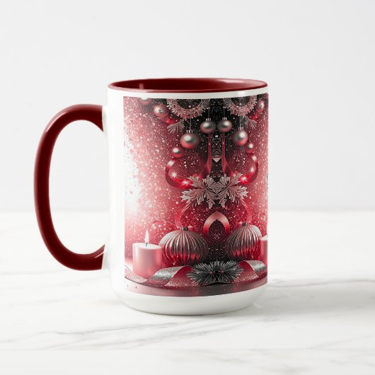 Decorative Christmas Holiday Mug Mok (Links)