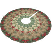 Decorative Christmas Tree Skirt Kerstboom Rok (Gekanteld)