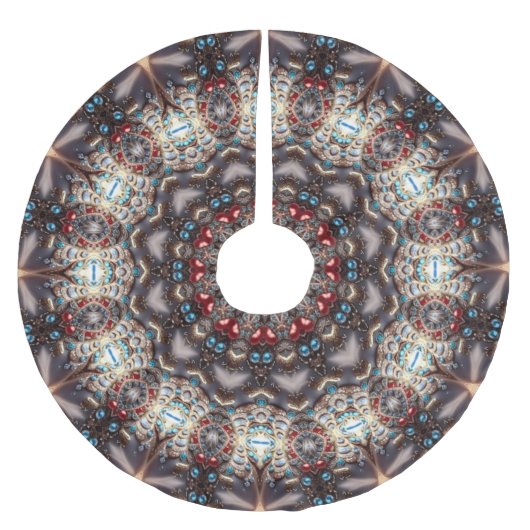 Decorative Christmas Tree Skirt Kerstboom Rok (Voorkant)