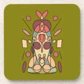 Decorative coach pillow  bier onderzetter (Voorkant)