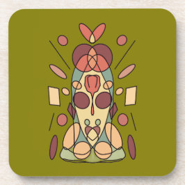 Decorative coach pillow bier onderzetter