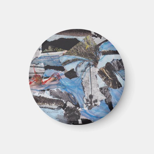 decorative collage magnet (Voorkant)