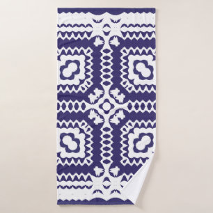 Decorative color ceramic azulejo tiles. Vintage Badhanddoek