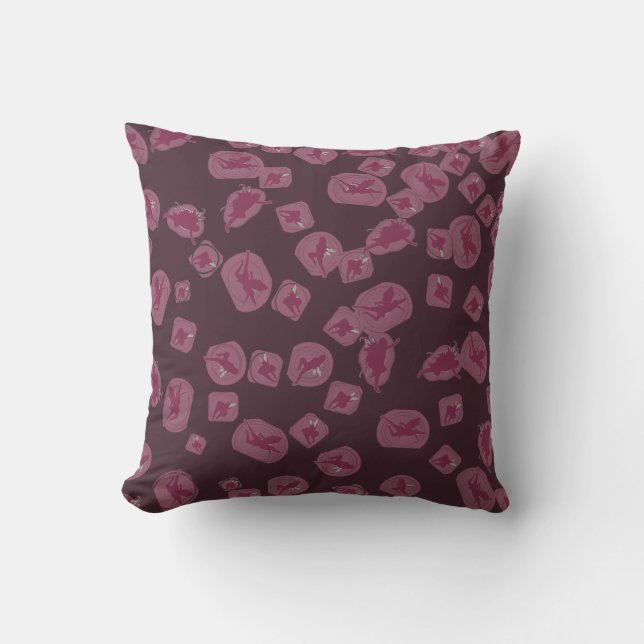 Decorative cushion Mauve / Moors decoratief kussen (Voorkant)