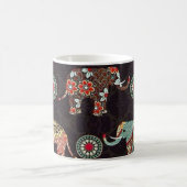Decorative Elephant Pattern Mug Koffiemok (Center)