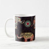 Decorative Elephant Pattern Mug Koffiemok (Links)