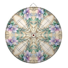 Decorative Floral Dartboard Dartbord