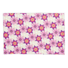 Decorative Floral pattern Pink Purple Astra Modern Kussensloop